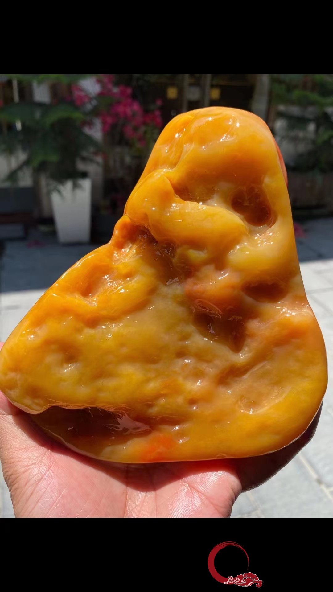 壽山杜陵黃原石