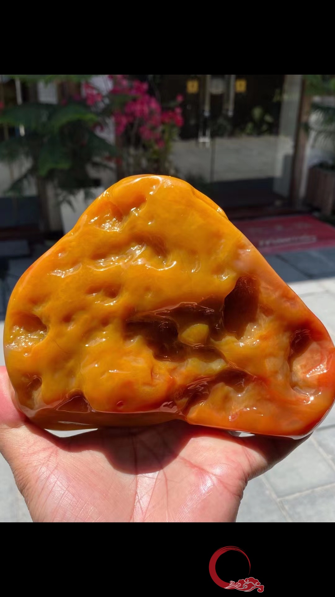 壽山杜陵黃原石