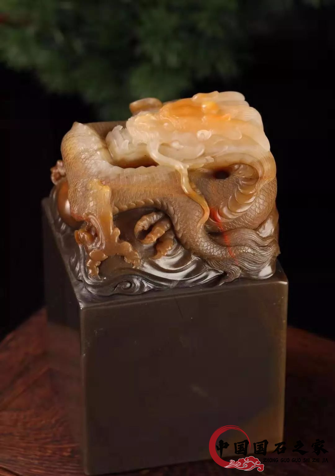 老撾石圖片 老撾石收藏之四：“滄海明珠”五彩石