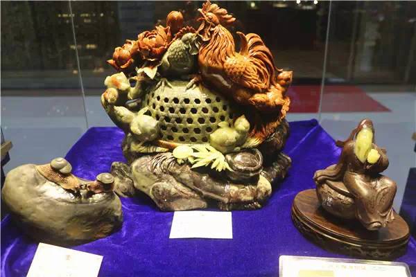 青田石雕大師杜立華、金長厚、林建新、邱柳業、徐永澤、葉建海、葉志偉、周鐵建，莊孝通等大師石雕作品