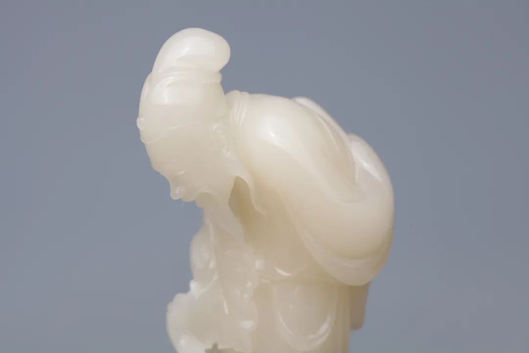 壽山石石雕大師鄭國鋒作品｜羲之愛鵝壽山石將軍洞芙蓉