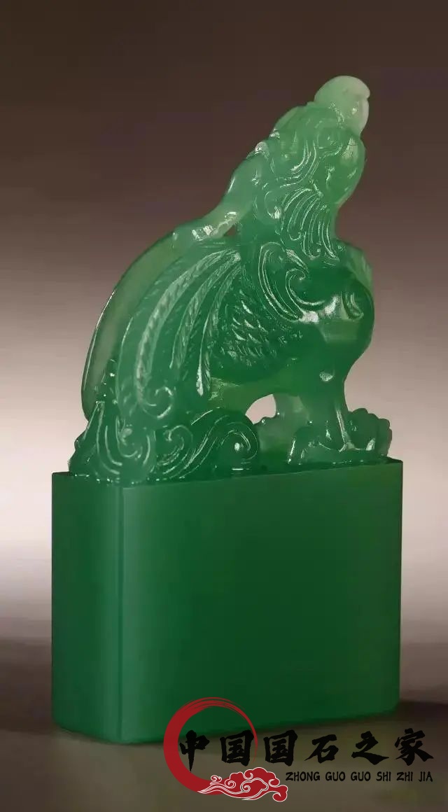 這個擺件拍出47萬!雅安綠又是什么綠! 這個擺件拍出47萬!雅安綠又是什么綠!