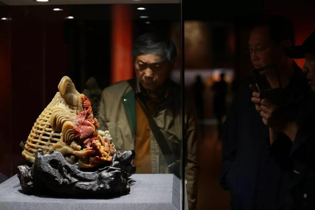 “壽山石韻”藝術大展于中國美術館盛大開幕