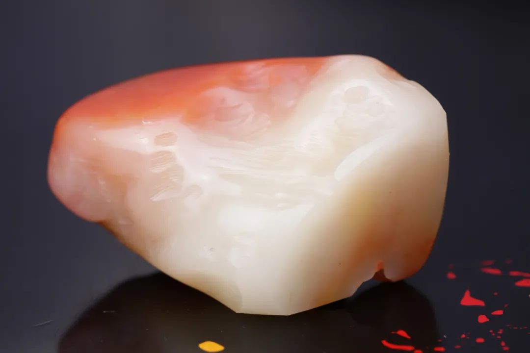 壽山芙蓉原石的切開這塊石頭才懂