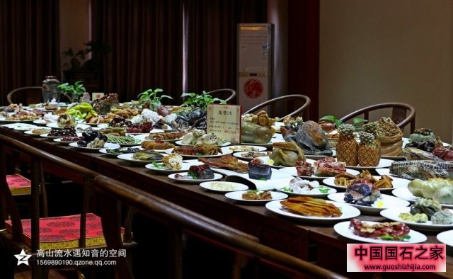 壽山石滿漢全席照片和價(jià)格！壽山石的石頭宴席