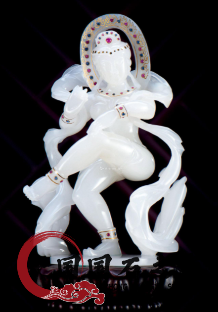昌化雞血石祥雲瑞鶴4082.5萬位居榜首! 昌化雞血石祥雲瑞鶴4082.5萬位居榜首!