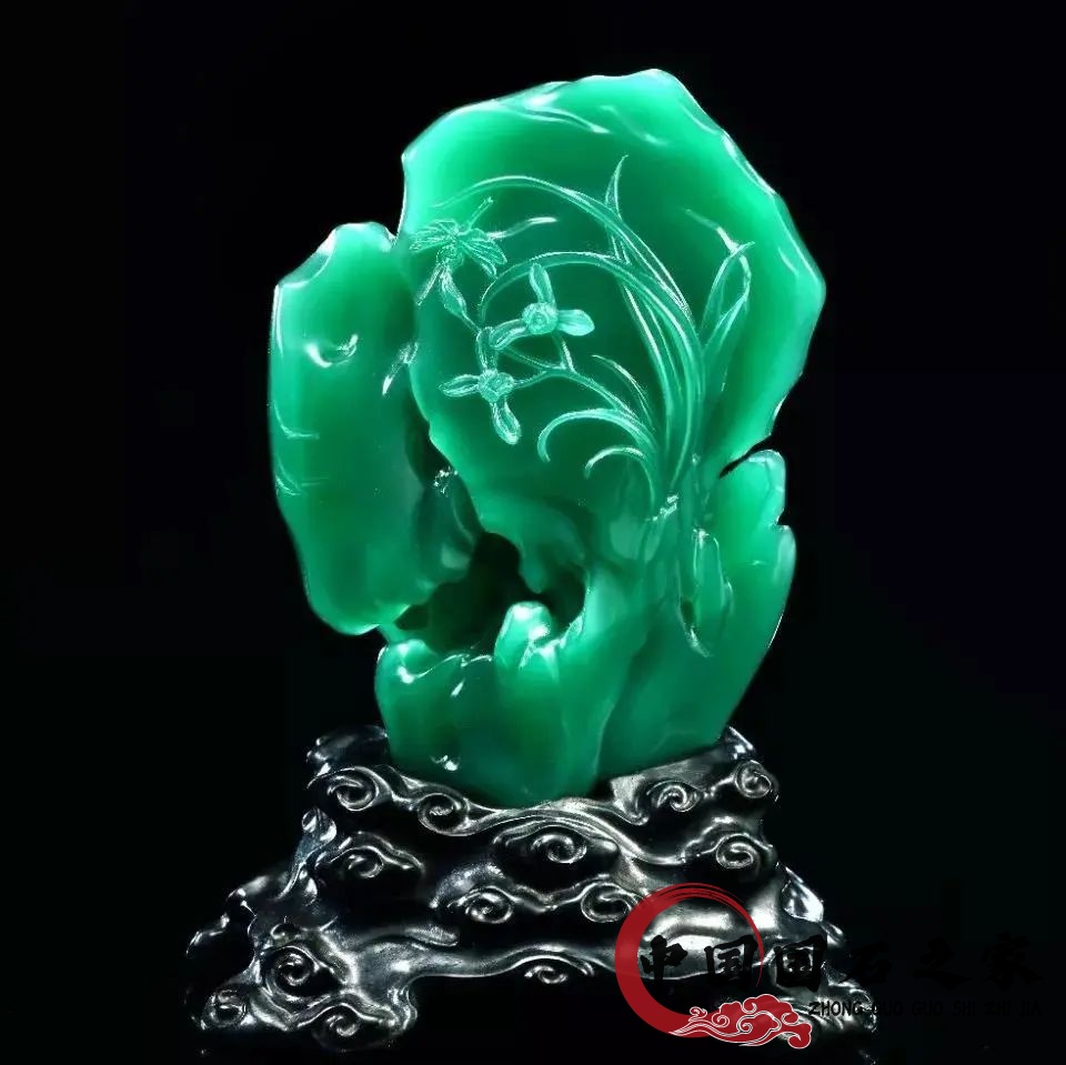 這個擺件拍出47萬!雅安綠又是什么綠! 這個擺件拍出47萬!雅安綠又是什么綠!