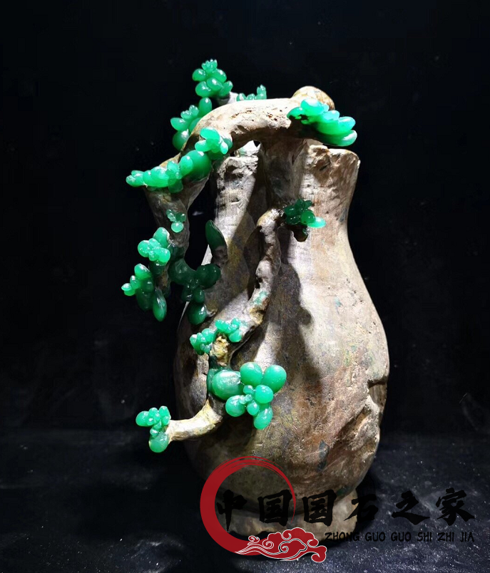 這個擺件拍出47萬!雅安綠又是什么綠! 這個擺件拍出47萬!雅安綠又是什么綠!