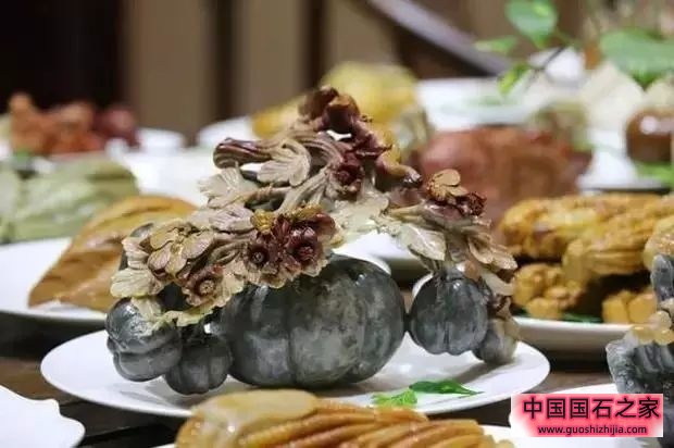 壽山石滿漢全席照片和價(jià)格！壽山石的石頭宴席