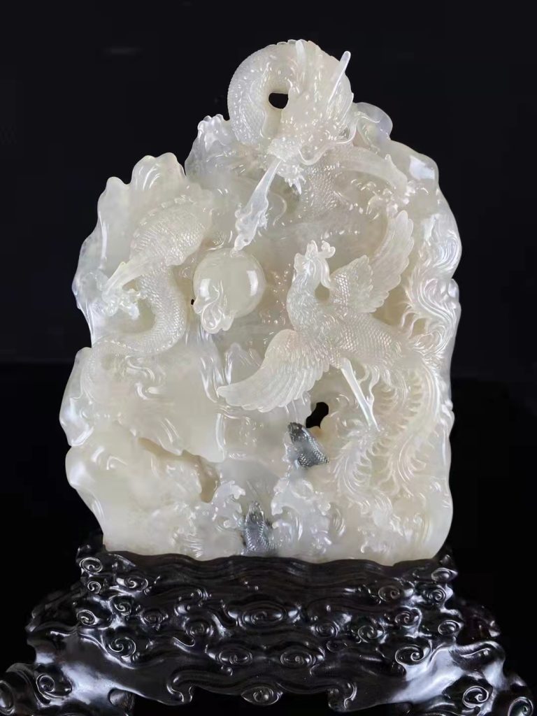 白色的壽山石值錢嗎
