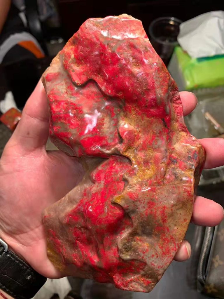 雞血石血量級別的質量指標