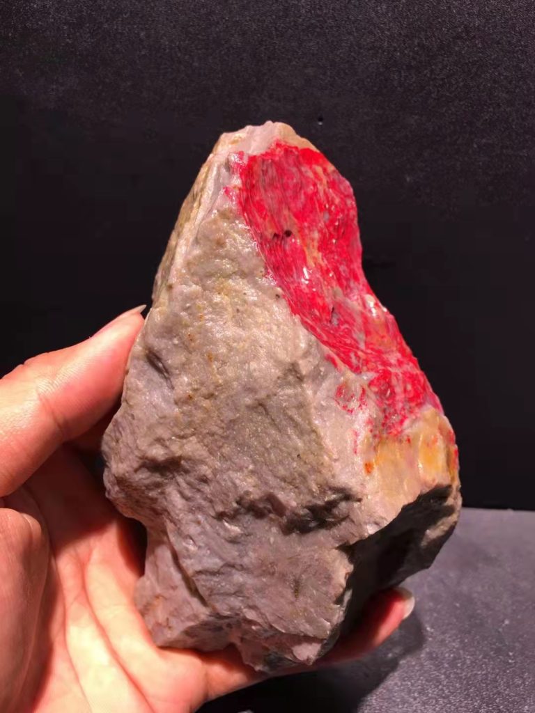 雞血石原石鑒別最簡單方法