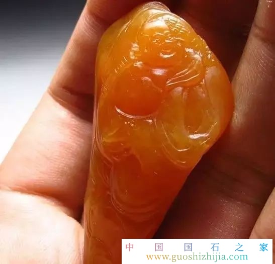 怎么判斷是不是假田黃，假田黃石圖片