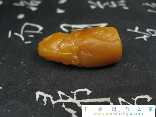 怎么判斷是不是假田黃，假田黃石圖片