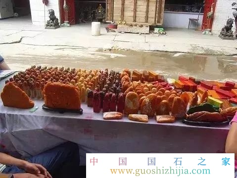 壽山田黃石鑒定方法圖解