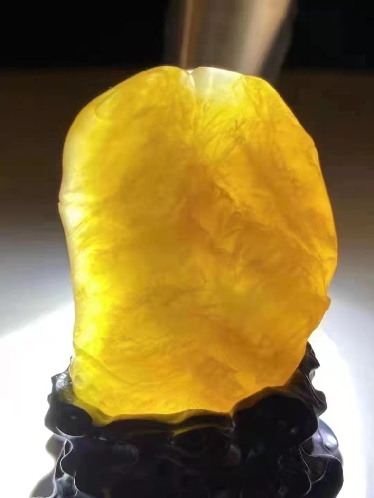 田黃石的紋路特點？