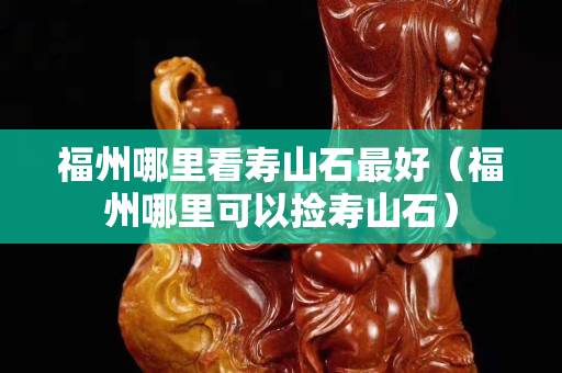 福州哪里看壽山石最好（福州哪里可以撿壽山石）