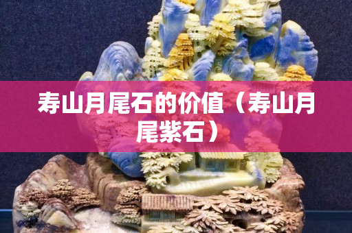 壽山月尾石的價值（壽山月尾紫石）
