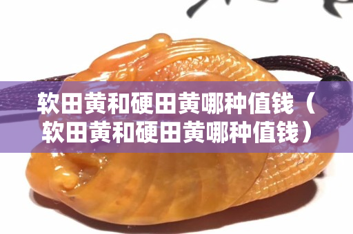 軟田黃和硬田黃哪種值錢（軟田黃和硬田黃哪種值錢）