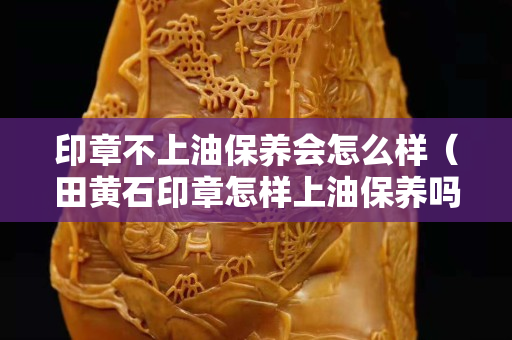 印章不上油保養會怎么樣（田黃石印章怎樣上油保養嗎）
