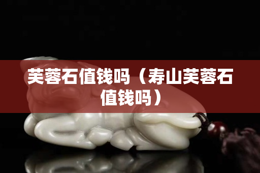 芙蓉石值錢嗎（壽山芙蓉石值錢嗎）