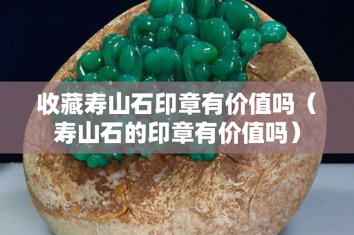 收藏壽山石印章有價值嗎（壽山石的印章有價值嗎）