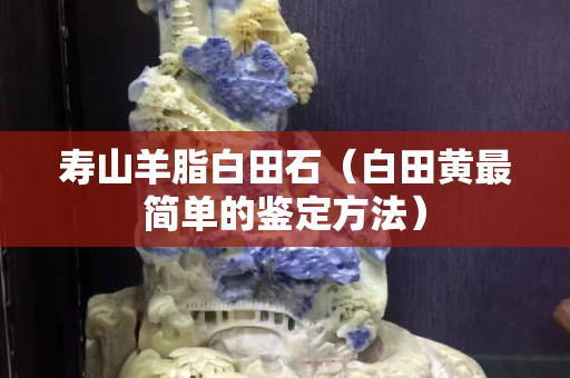 壽山羊脂白田石（白田黃最簡單的鑒定方法）