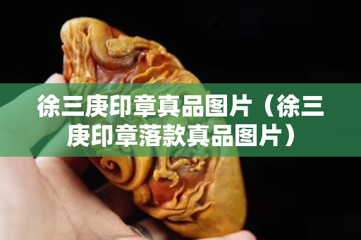 徐三庚印章真品圖片（徐三庚印章落款真品圖片）