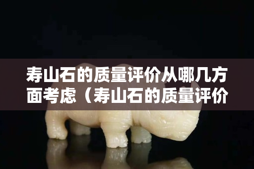 壽山石的質(zhì)量評價從哪幾方面考慮（壽山石的質(zhì)量評價從哪幾方面考慮）