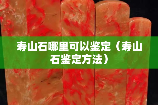 壽山石哪里可以鑒定（壽山石鑒定方法）