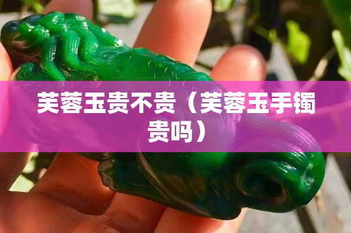 芙蓉玉貴不貴（芙蓉玉手鐲貴嗎）