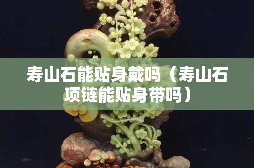 壽山石能貼身戴嗎（壽山石項鏈能貼身帶嗎）