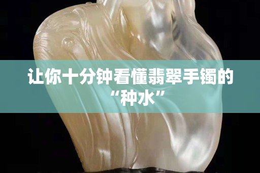 讓你十分鐘看懂翡翠手鐲的“種水”