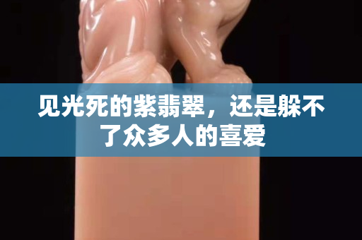 見(jiàn)光死的紫翡翠，還是躲不了眾多人的喜愛(ài)