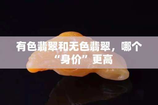 有色翡翠和無色翡翠，哪個“身價”更高