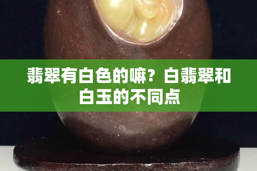 翡翠有白色的嘛？白翡翠和白玉的不同點