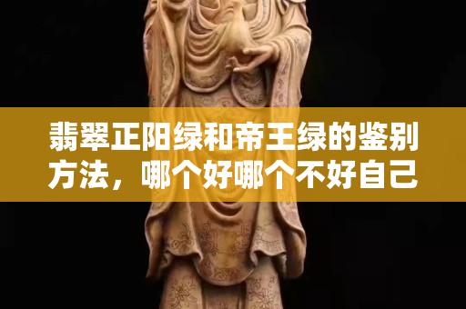 翡翠正陽綠和帝王綠的鑒別方法，哪個(gè)好哪個(gè)不好自己心里要有數(shù)