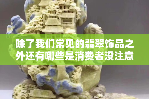 除了我們常見的翡翠飾品之外還有哪些是消費者沒注意到的？趕緊看！