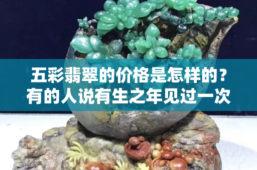 五彩翡翠的價格是怎樣的？有的人說有生之年見過一次也不枉此生