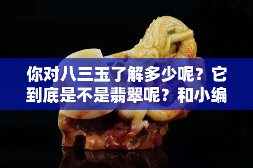 你對八三玉了解多少呢？它到底是不是翡翠呢？和小編一起來了解一下
