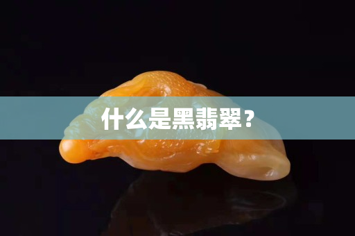 什么是黑翡翠？