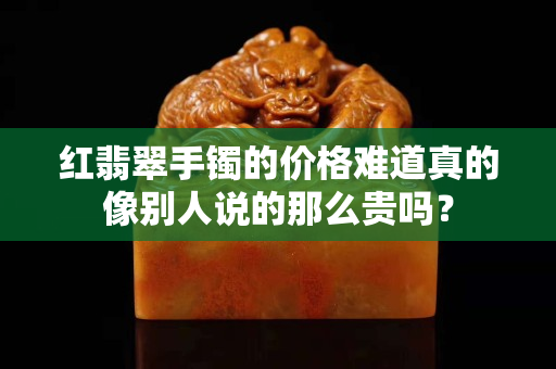 紅翡翠手鐲的價格難道真的像別人說的那么貴嗎？