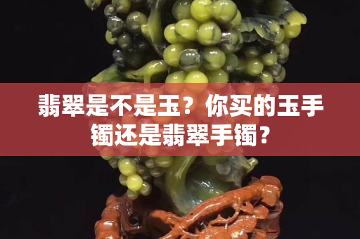 翡翠是不是玉？你買的玉手鐲還是翡翠手鐲？