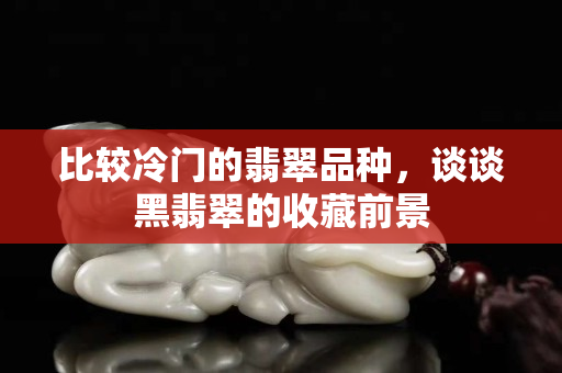 比較冷門的翡翠品種，談談黑翡翠的收藏前景