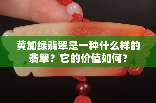 黃加綠翡翠是一種什么樣的翡翠？它的價值如何？
