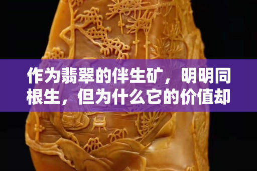 作為翡翠的伴生礦，明明同根生，但為什么它的價值卻這么低？