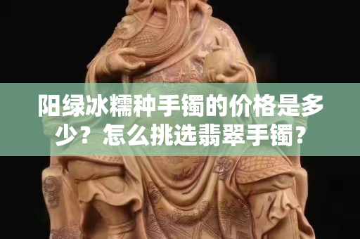 陽(yáng)綠冰糯種手鐲的價(jià)格是多少？怎么挑選翡翠手鐲？