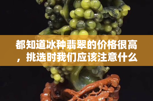 都知道冰種翡翠的價格很高，挑選時我們應(yīng)該注意什么？