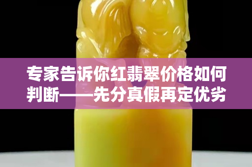 專家告訴你紅翡翠價格如何判斷——先分真假再定優劣！