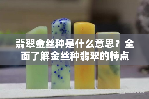 翡翠金絲種是什么意思？全面了解金絲種翡翠的特點